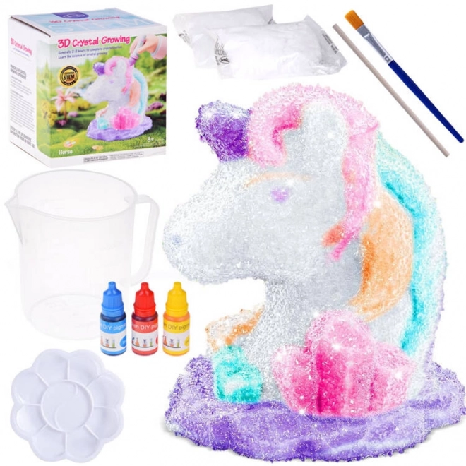 set unicorni magic pentru creșterea cristalelor