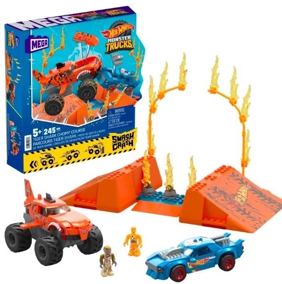 Construcții Hot Wheels Tiger Shark