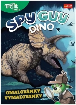 Cărți de colorat Spion Guy Dino