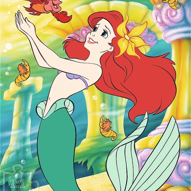 Puzzle Mica sirenă 160 piese