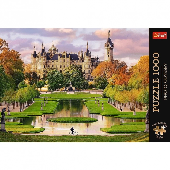 Puzzle 1000 de piese - Zavoiul Schwerin, Germania