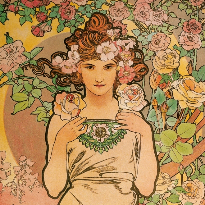 Calendar de notițe Alfons Mucha 2026