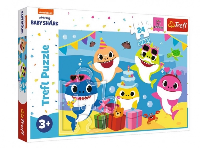 Puzzle Maxi Veselul Baby Shark