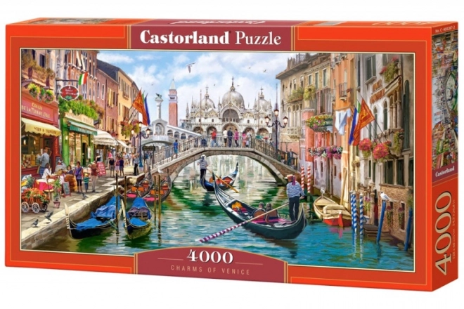 Puzzle Kouzlo Veneției 4000 piese