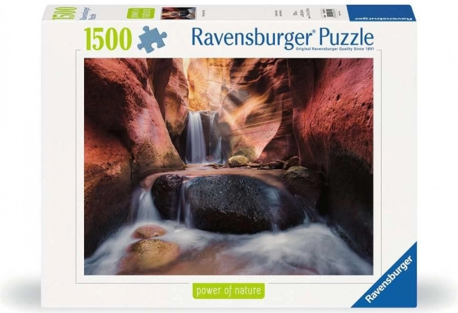 Puzzle Cascada în Canionul Roșu 1500 piese