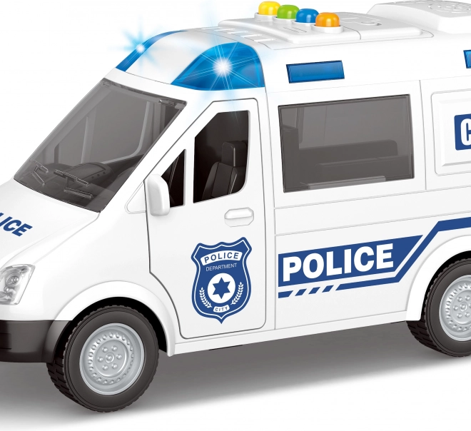 Mașină de poliție cu efecte 22 cm