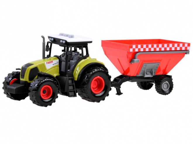 Set 3 x Tractor cu remorcă pentru fermier