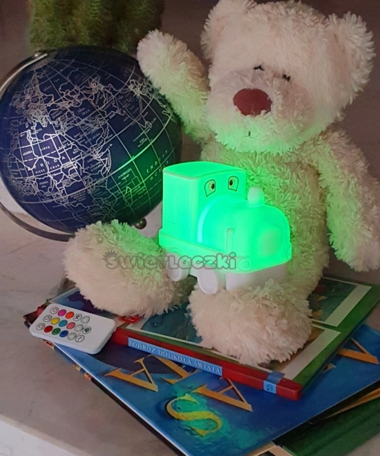 Lampa de noapte din silicon cu telecomandă schimbătoare de culori