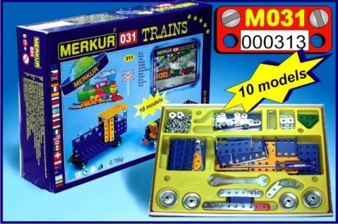 Set de construcție modele feroviare Merkur