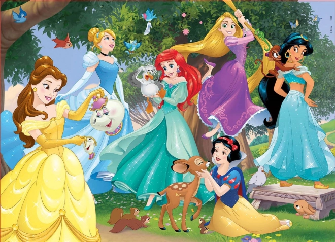 Puzzle din lemn Disney prințese