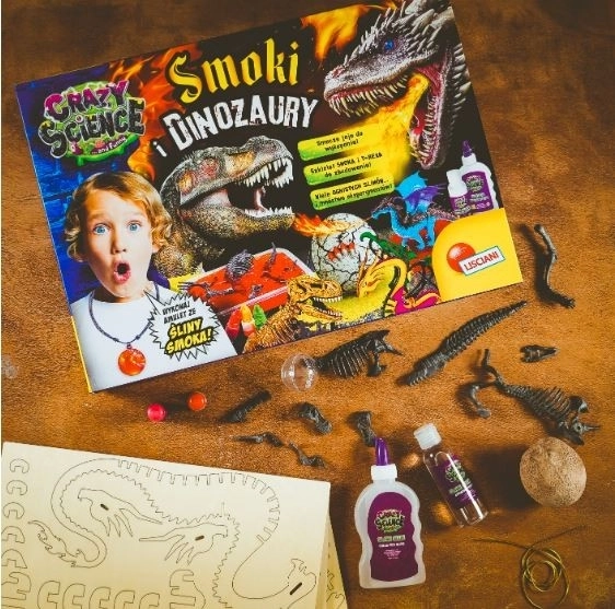 Set științific Crazy Science Dragoni și Dinozauri