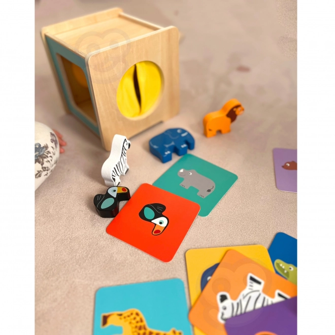Cutie senzorială montessori 7 în 1 pentru copii