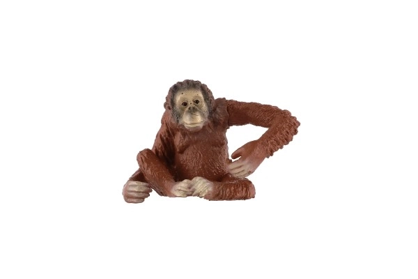 Figurină orangutan sumatranez din plastic de 8cm