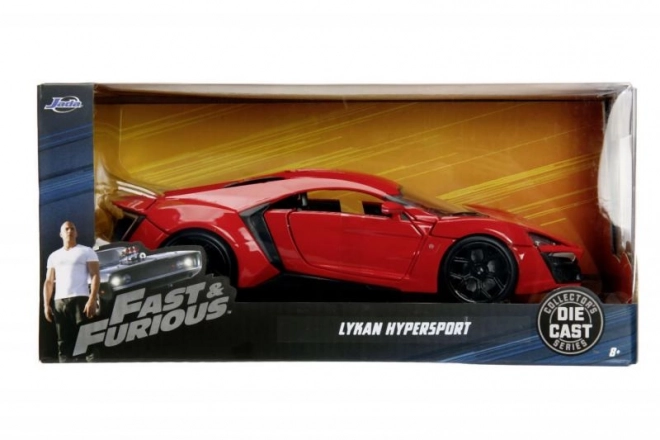 mașină die-cast Lykan Hypersport Războinicii Volanului 1:24