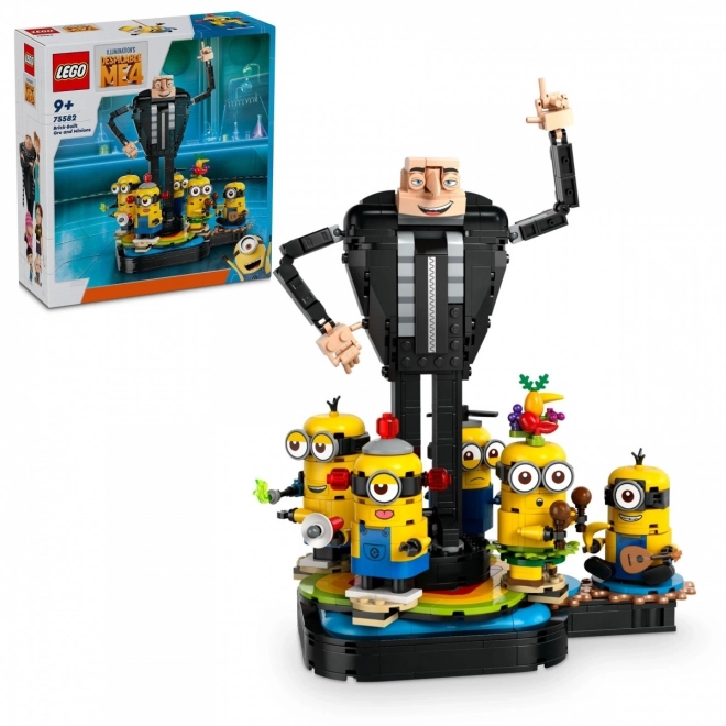 Gru și minionii din blocuri de construcție