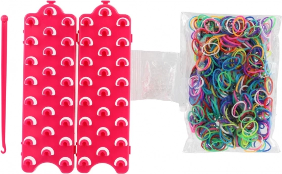 600 de elastice din silicon colorate