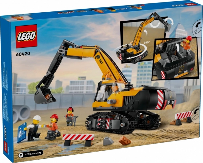 excavator galben LEGO City