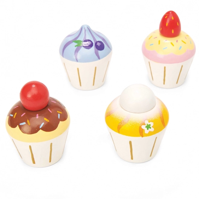 Set cupcakes din lemn Le Toy Van