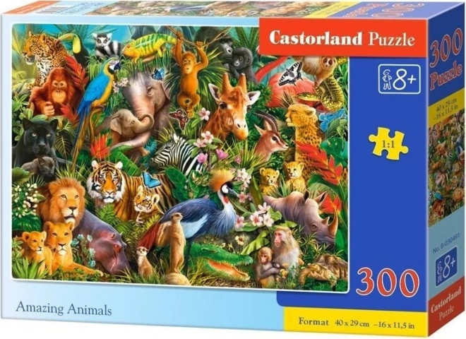 Puzzle animalele uimitoare 300 piese