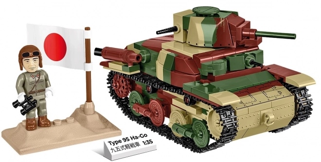 cobi colecția istorică tanc ușor Type 95 Ha-Go