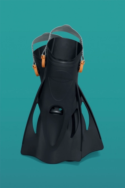 Set de scufundare cu mască, snorkel și labe negru Bestway