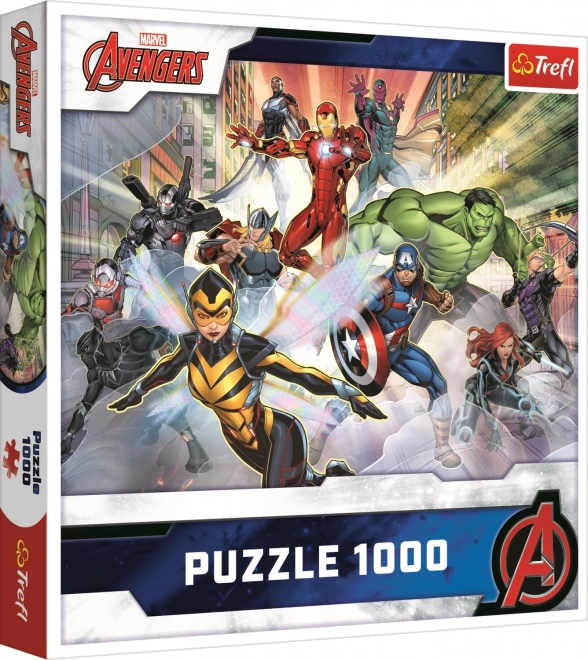 Puzzle Trefl Marvel Avengers echipa 1000 piese