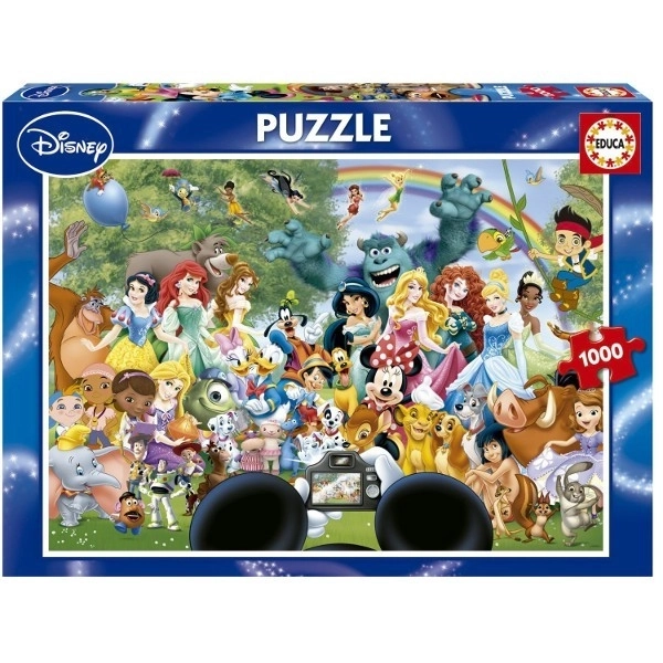 Puzzle Minunata lume Disney 1000 de piese