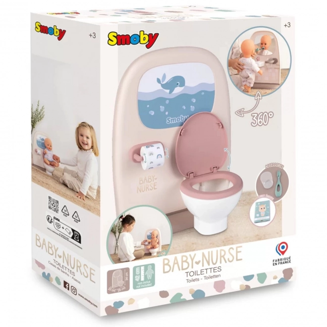 Toaletă pentru păpuși Baby Nurse