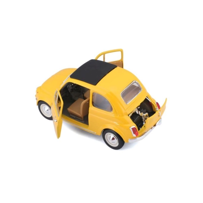 Model mașină Bburago Fiat 500 F 1965 la scară 1:24