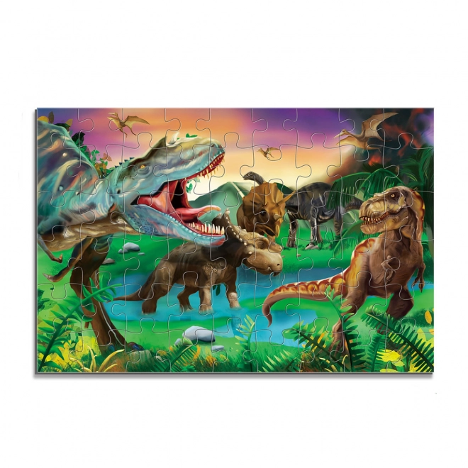 Puzzle Maxi cu Dinozauri