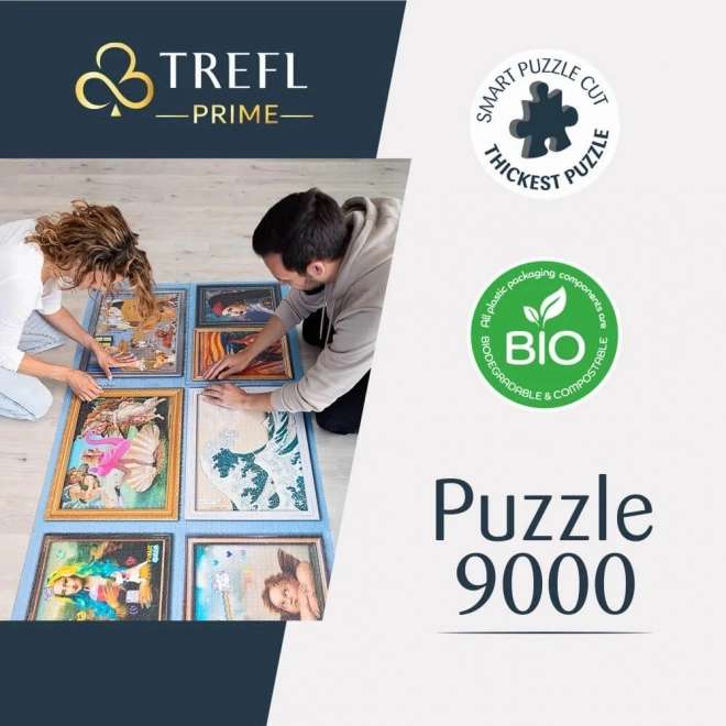 Puzzle Trefil UFT Harry Potter Bradavické Colegii 9000 Piese