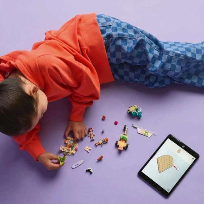 Lego Friends aventura cu câini surferi și scuter