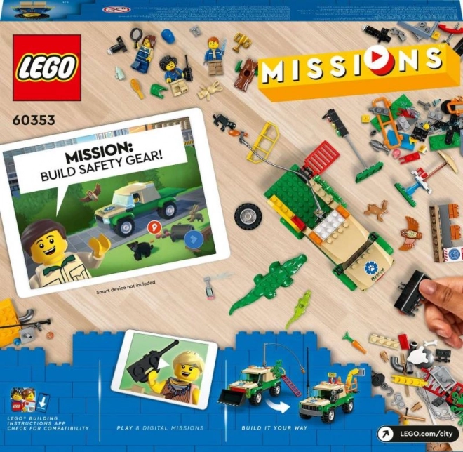 Lego City Misiuni de salvare a animalelor sălbatice