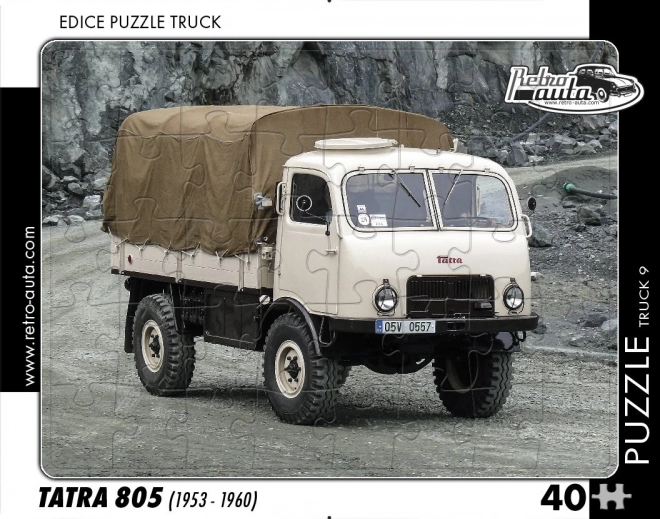 Puzzle Retro Auto Tatra 805