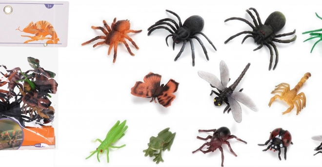 Set figurine insecte - 12 piese