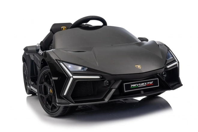 Mașinuță electrică pentru copii Lamborghini Revuelto negru
