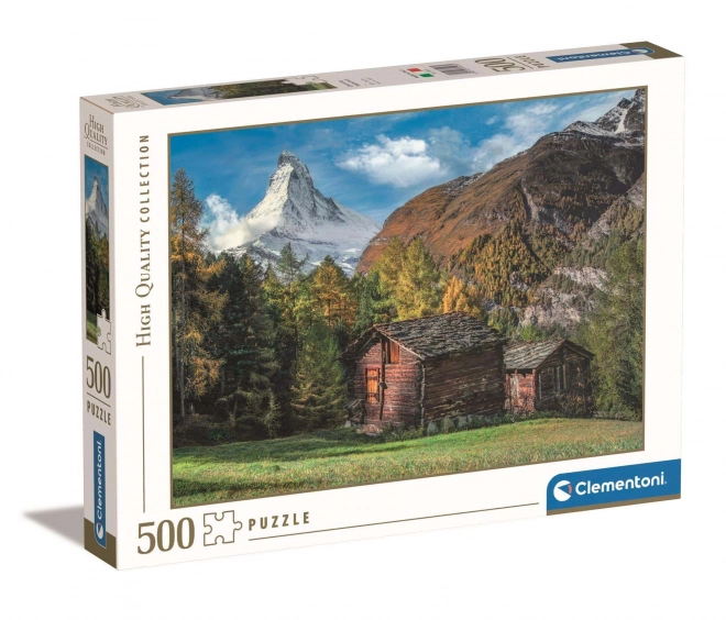 Puzzle Vârful Matterhorn 500 piese