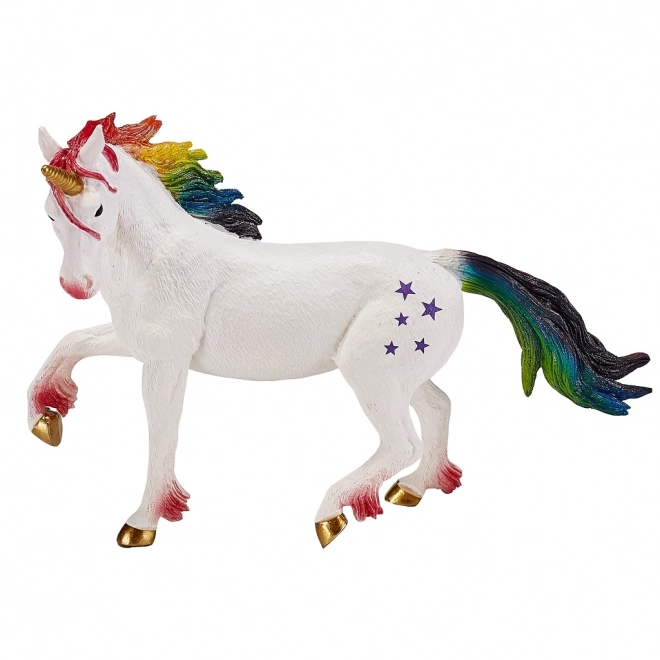 Figurină unicorn curcubeu Mojo