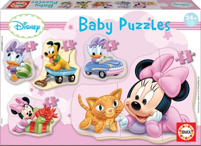 Puzzle Baby Minnie 5 in 1