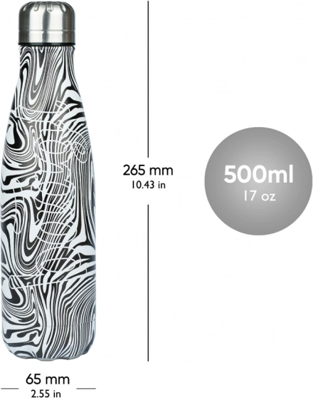 Termos Baagl cu capac metalic, 500 ml