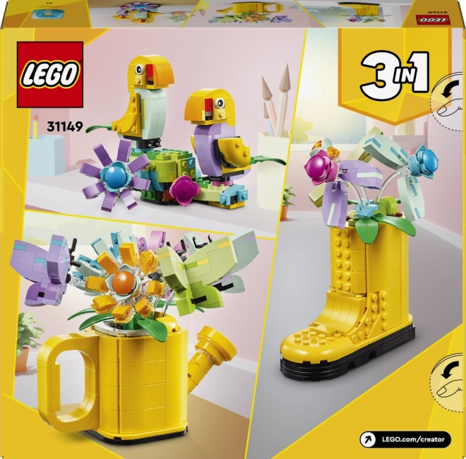 Květní LEGO Creator 3-in-1