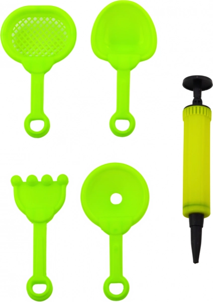Set de nisip magic roz 3kg cu accesorii