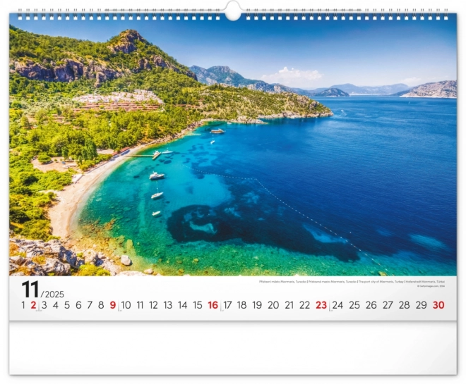 Calendar de perete Mare 2025