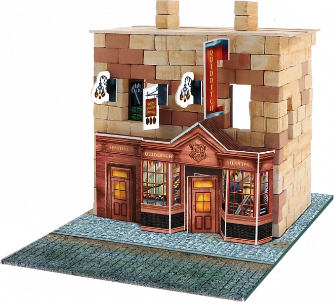 Set construcție TREFL Brick Trick Harry Potter: Prăvălia de articole de top pentru Quidditch