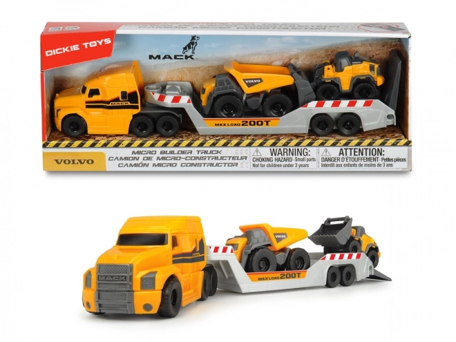 Set vehicule Volvo Micro Builder