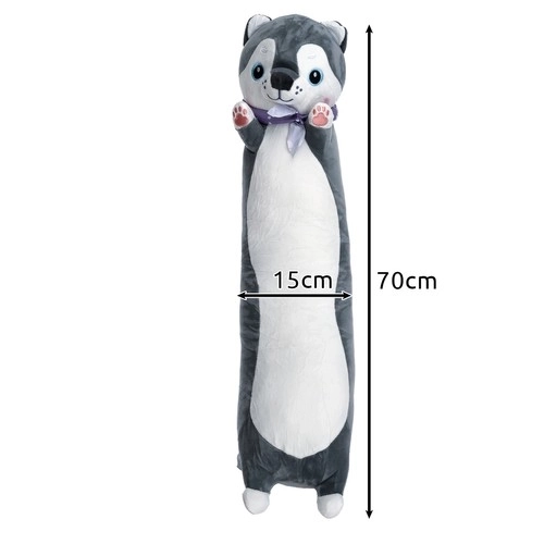 Plus de pluș câine Husky 70 cm Kruzzel