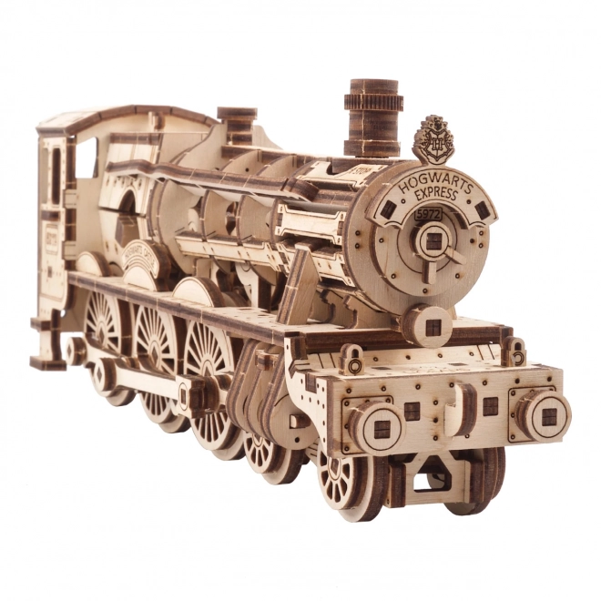 Puzzle mecanic 3D din lemn Hogwart Express Ugears Harry Potter