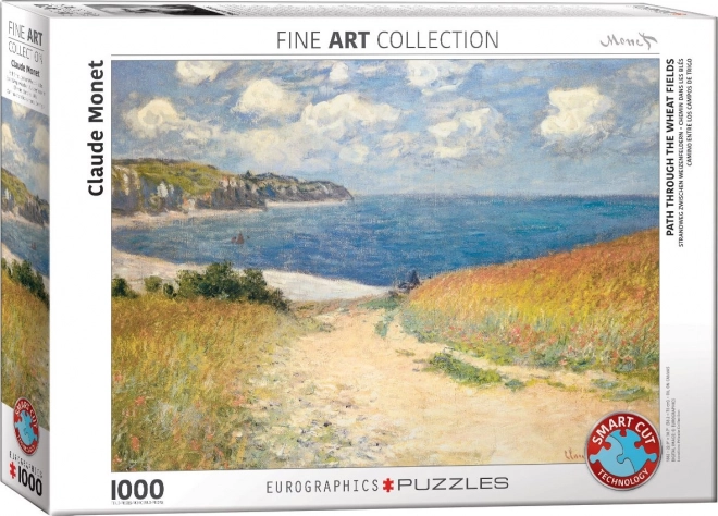 Puzzle drumul prin câmpuri de grâu 1000 de piese