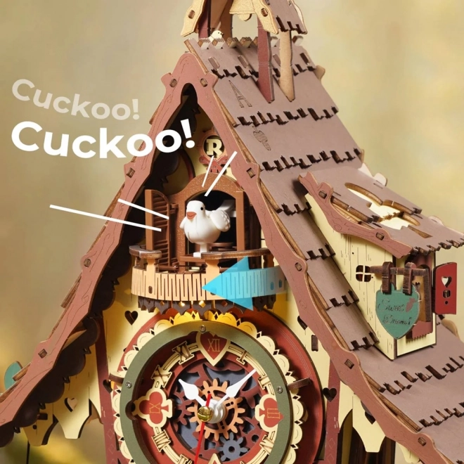 Puzzle Mecanic 3D Ceas Cucu