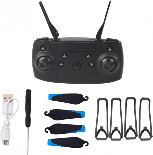 Dron cu cameră LU800 LED lumini albastre